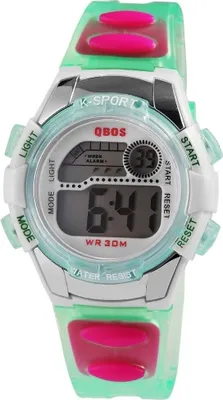 Produktbild von QBOS Kinderuhr mit Silikonarmband