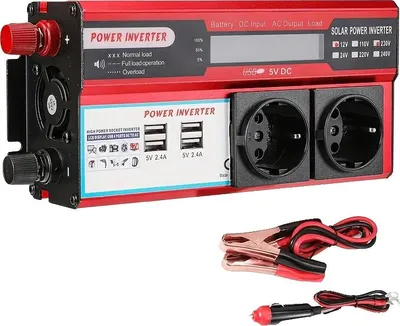 Produktbild von Wechselrichter, Quad-USB-Ports, hohe Effizienz, 4000W, Europa