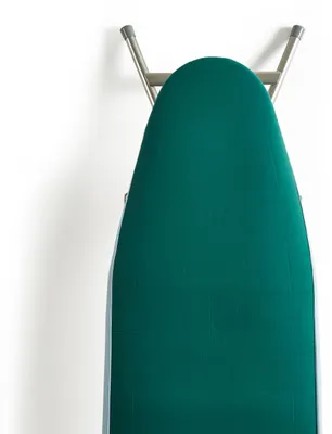 Bügelbrettbezug L 129x39x1 cm grün Polyester Aluminium