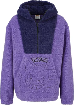 Immagine prodotto di Pokémon - Felpa con cappuccio Gengar Sherpa Premium