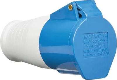 Productafbeelding van IP44 Stopcontact 240V - 16A Voor Binnen en Buiten