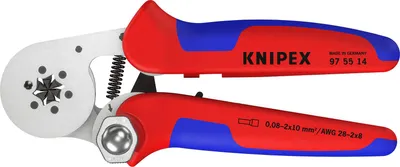 Obrázek produktu pro Kleště s pákovým mechanismem 97 55 14 KNIPEX | 4003773084860