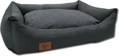 Produktbild von XL Hundebett Hundekissen Hundesofa Katzenbett 100x70 wasserdicht Graphit