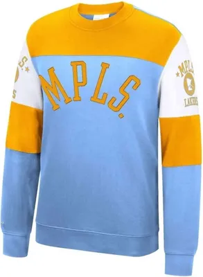 Image de Sweat à capuche Mitchell & Ness FCPO1037-MLAYYPPPLTBL pour Garçon