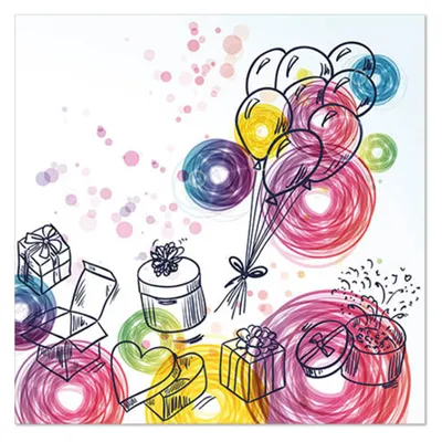 Immagine prodotto di Papstar Regali di compleanno tovaglioli 33x33cm 20 pezzi 1 confezione