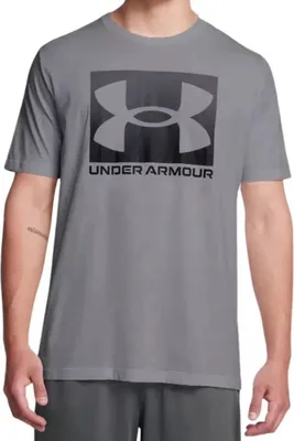Produktbild von Under Armour Herren Boxed Sportstyle Kurzarm T-Shirt - 1329581, Farbe:Grau, Textil:XL