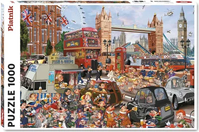 Produktbild von PIATNIK 556944 London PUZZLE 1000 T.