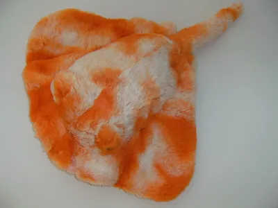 Produktbild von Plüschtier Mantarochen 35 cm, Kuscheltiere Stofftiere Meerestiere Ozean Rochen orange