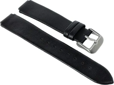 Produktbild von s.Oliver > Uhrenarmband Leder glatt schwarz Band > SO-1698-LQ