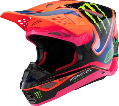 Image de Alpinestars Helm S-M10 Deegan Or/Pu/Pk