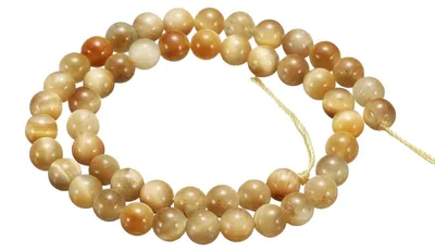 100 natürliche Steinkugeln 6 mm Goldtiger rund lose Perlen DIY