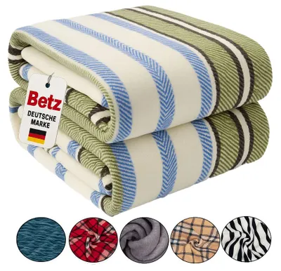 Produktbild von Betz Kuscheldecke MODENA Fleecedecke 150x200cm Farbe Streifen