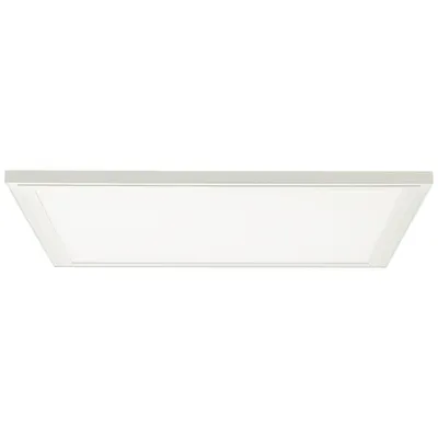 Produktbild von BRILLIANT modernes LED Panel Aufbaupaneel LANETTE | Dimmbare Deckenlampe mit RGB-Framelight und Fernbedienung | Metall/Kunststoff | 37W 3800 Lumen 2700 bis 6500 Lumen | Weiß