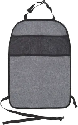 Zdjęcie produktu dla Ochraniacz na Fotel Samochodowy dla Dziecka, Uniwersalny, Wodoodporny, Z Organizerem, 61x45 cm
