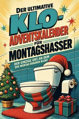 Produktbild von Der ultimative Klo-Adventskalender für Montagshasser