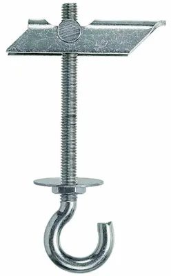Image de fischer Cheville basculante R 88519 avec vis à crochet KDH 5 x 130 acier électro-galvanisé