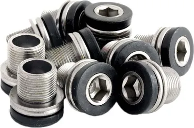 Zdjęcie produktu dla Stalowa śruba suportu Msc Issis 10 sztuk srebrna M15 x 12 mm srebrna M15 x 12 mm