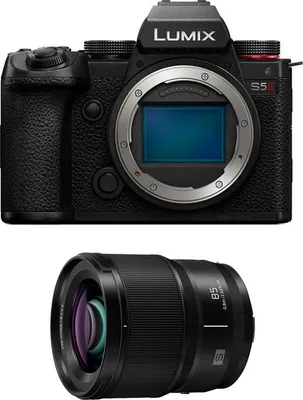 Produktbild von PANASONIC LUMIX S5 MARK II + 85mm f/1.8 Objektiv