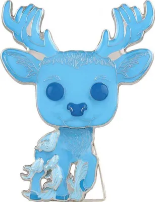 Produktbild von Funko Harry Potter POP! Pin Ansteck-Pin Patronus Harry Potter 10 cm