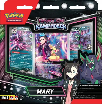 Produktbild von Pokémon Rivalen-Kampfdeck Mary / Troy (sortierter Artikel)