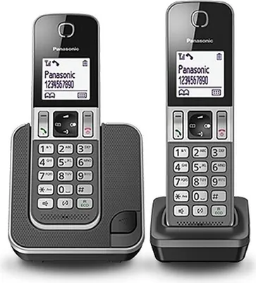 Immagine prodotto di Panasonic Panasonic KX-TGD312NLG - Telefono Duo DECT - Grigio