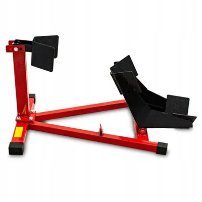 Produktbild von Motorrad Montageständer vorne Transportständer Vorderrad Rot / Schwarz