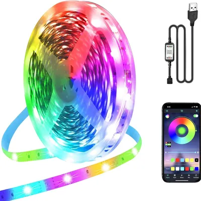 Productafbeelding van INF Slimme USB LED-stripverlichting Muzieksynchronisatie APP-bediening 15 minuten