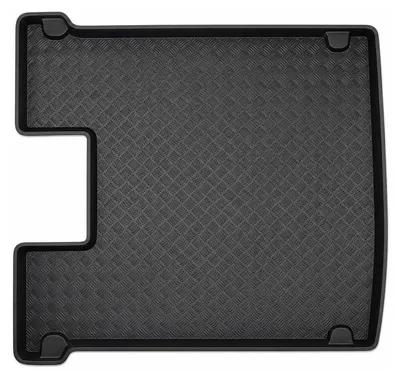 Produktbild von Kofferraumwanne für Volkswagen Caravelle T5 2003-2015 – Schwarz, passgenau