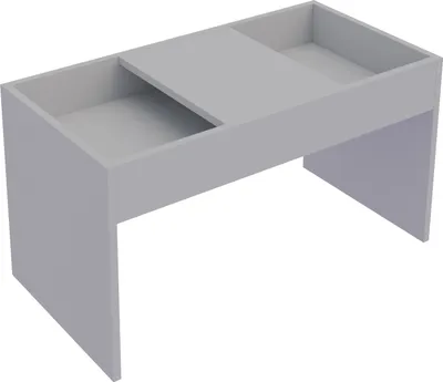 Image de Table d'appoint en bois | Table basse simple | Dimensions env. H. 39 x W. 71 x D. 36 cm | Table salon | Table basse - Mantila