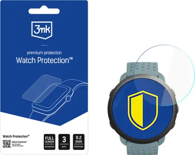 Produktbild von 3mk Display Hybridglas Watch Protection für Suunto 3 - 3mk Watch Protection FlexibleGlass 0,2mm (3 Stück)