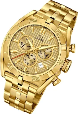 Produktbild von Jaguar Herren Chronograph Uhr Executive Edelstahl Armbanduhr gold UJ853/2