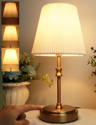 Productafbeelding van Nachttafellamp Touch Dimbaar, 31,5 cm, 3 Helderheidsniveaus, Minimalistische Tafellamp