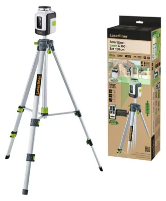 Produktbild von Laserliner 081.118E, 30 m, 0,3 mm/m, 4°, 515 nm, 515 nm (< 1 mW), Dreh-Ebene