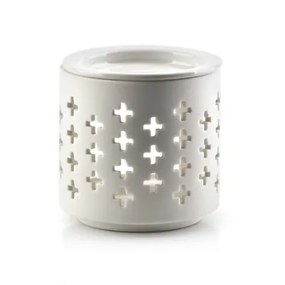Image de Lampe à parfum Diffuseur d'huiles essentielles Lampe aromatique Décoration Parfum d'ambiance Blanc MONDEX PLUS