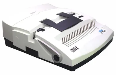 Image de Relieuse électrique à anneaux DSB 3000 avec 4 perforateurs + 100 anneaux Ø 8 mm blancs S