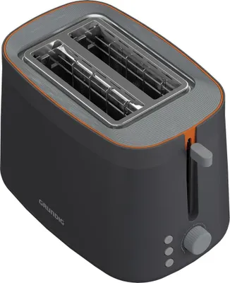 Obrázek produktu pro Grundig TA 5320, 2 krajíců, Šedá, Knoflíky, Otočné, 800 W, 290 mm, 200 mm