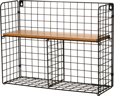Produktbild von Büroregal aus Metall 45 x 15,5 x 35,5 cm