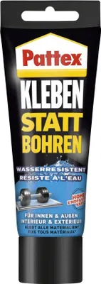 Produktbild von Pattex Kleben statt Bohren wasserresistent Tube 340g