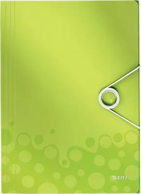 Produktbild von LEITZ Eckspannermappe WOW DIN A4 PP grün metallic