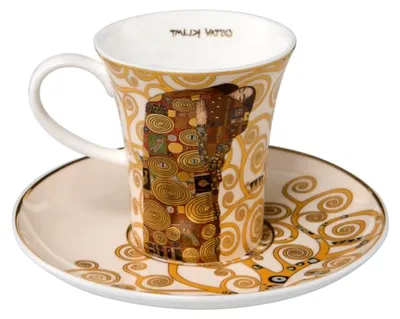 Produktbild von Die Erfüllung - Espressotasse von Gustav Klimt