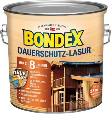 Produktbild von Bondex Dauerschutz-Lasur Eiche 2,50 l - 329913