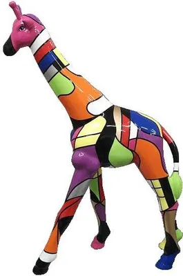 Produktbild von design dekoration statue hangbemalte skulpturen statuen wohnzimmer gartenfiguren