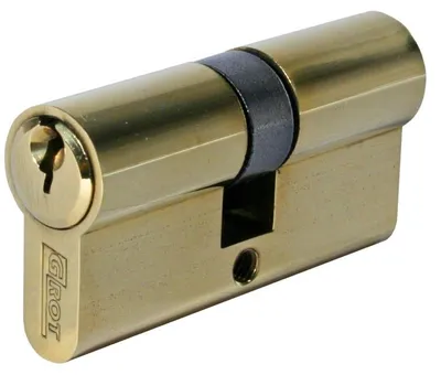 Produktbild von Zylinder-Einsatz 30/40 mm, 70 mm, Messing, 5 Schlüssel – G-700-0102