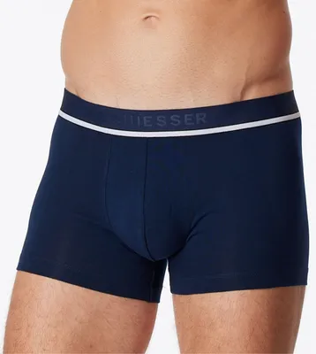 Image de Schiesser boxer lot de 3 95/5 organic Coton boxer briefs grey / blue / black hommes