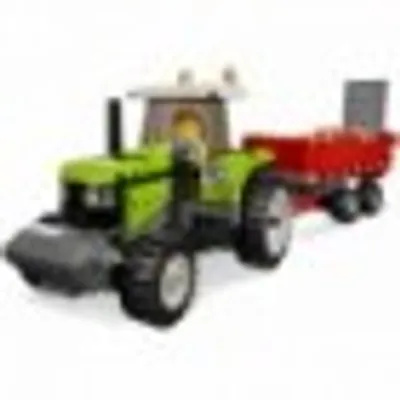 Produktbild von LEGO City 7684 - Ferkel-Gehege mit Traktor