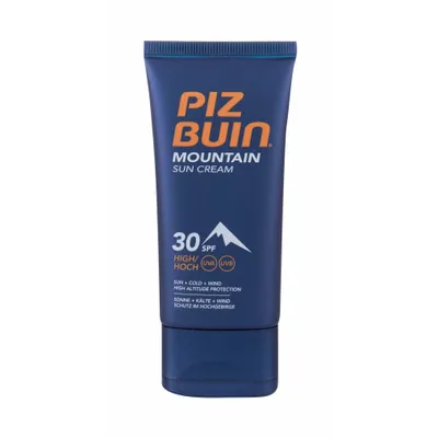 Zdjęcie produktu dla Piz Buin MOUNTAIN, Krem z filtrem przeciwsłonecznym, Twarz, Ochrona, Skóra uniwersalna, 50 ml, Wszystkie odcienie skóry