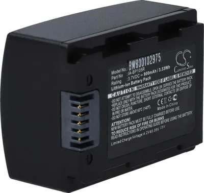 Produktbild von vhbw Akku Ersatz für Samsung IA-BP105R für Videokamera Camcorder (1100 mAh, 3,7 V, Li-Ion)