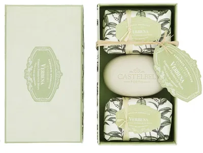 Obrázek produktu pro Castelbel Dárková sada mýdel - Verbena, 3x150g