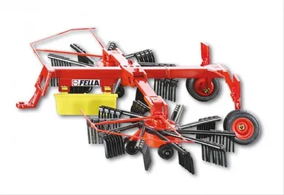 Produktbild von Siku Schwader FELLA Landwirtschaft rot ; 2451
