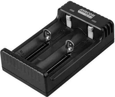 Immagine prodotto di Avacom ALF-2 - Caricabatterie USB Li-Ion 18650, Ni-MH AA, AAA